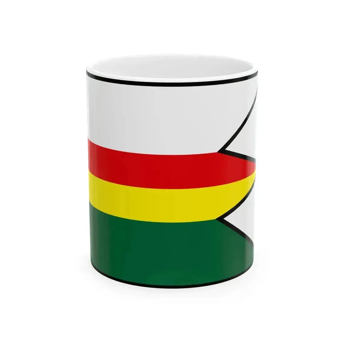 Beloveza Bardejov Flag (Slovakia) White Coffee Mug 11oz - Go Mug Yourself