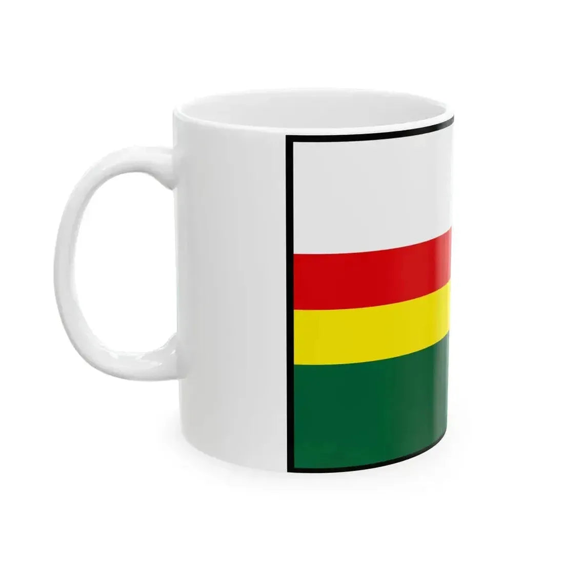 Beloveza Bardejov Flag (Slovakia) White Coffee Mug - Go Mug Yourself