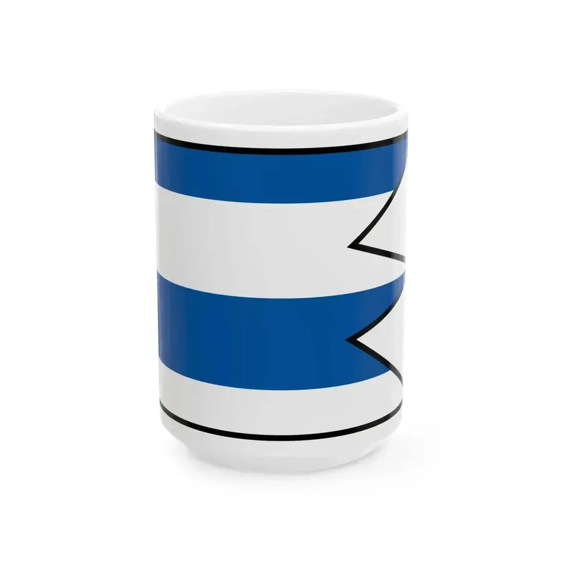 Belusa Puchov Flag (Slovakia) White Coffee Mug 15oz - Go Mug Yourself