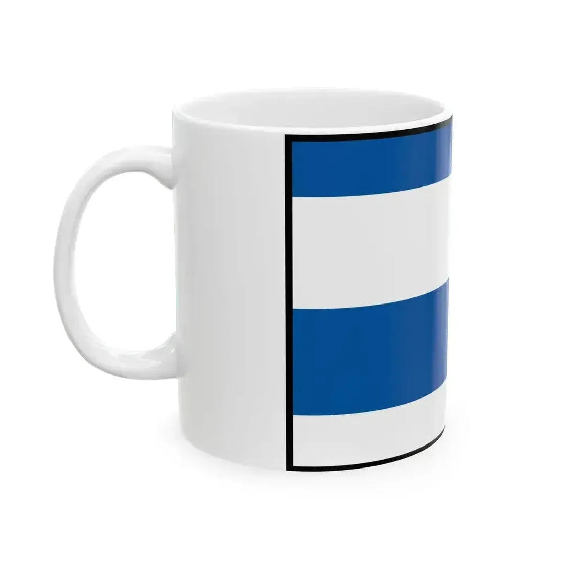 Belusa Puchov Flag (Slovakia) White Coffee Mug - Go Mug Yourself