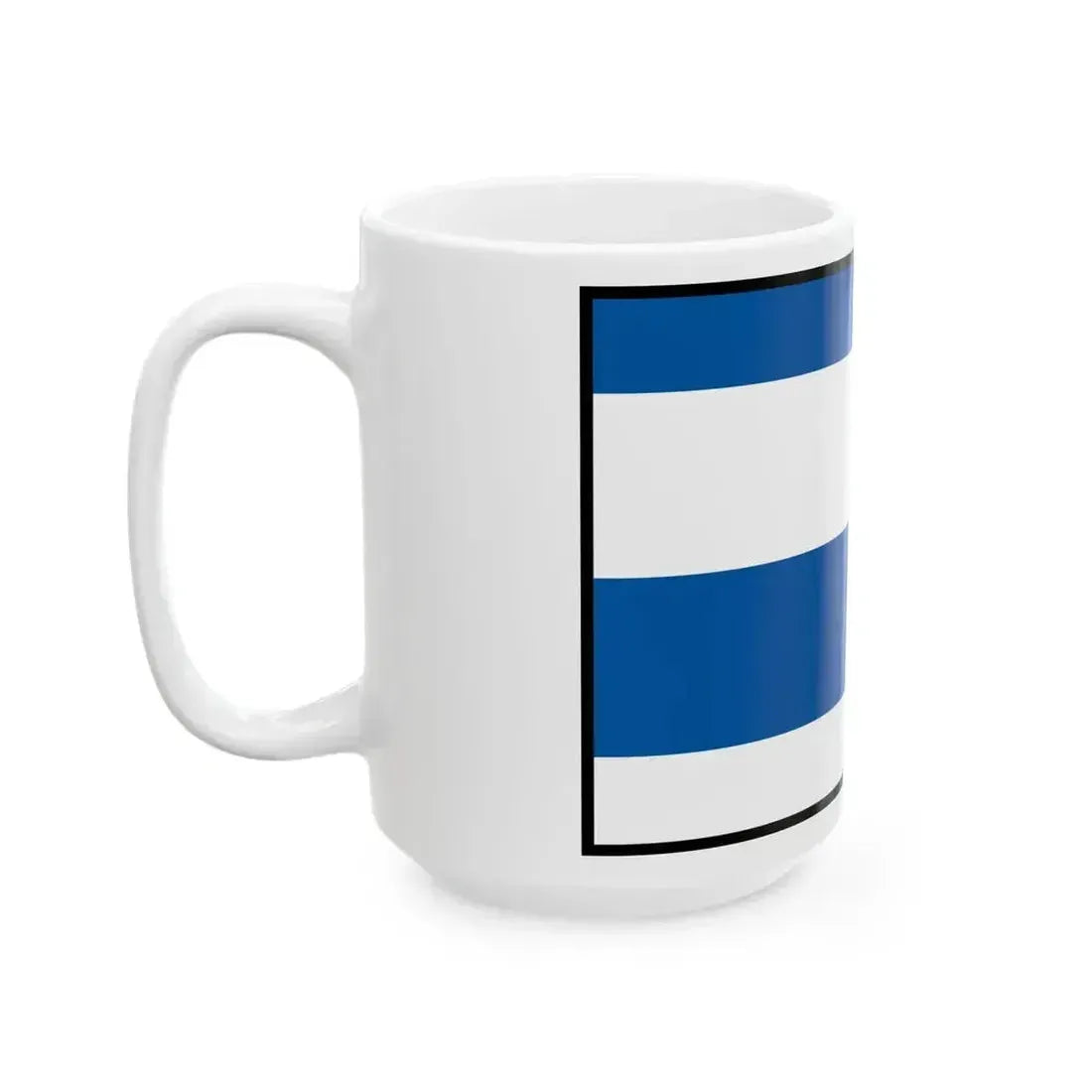 Belusa Puchov Flag (Slovakia) White Coffee Mug - Go Mug Yourself
