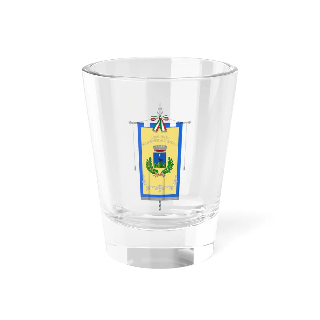 Belvedere di Spinello-Gonfalone (Italy) Shot Glass 1.5oz 1.5oz - Go Mug Yourself