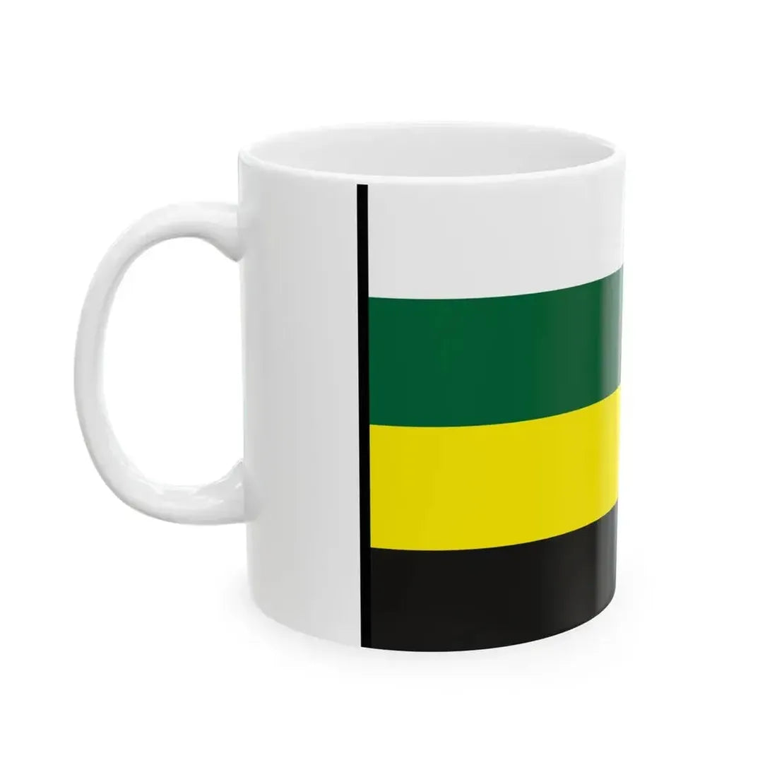 Belza Kosice Okolie Flag (Slovakia) White Coffee Mug - Go Mug Yourself