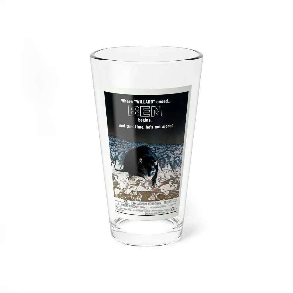 BEN 1972 Movie Poster - Pint Glass 16oz 16oz - Go Mug Yourself