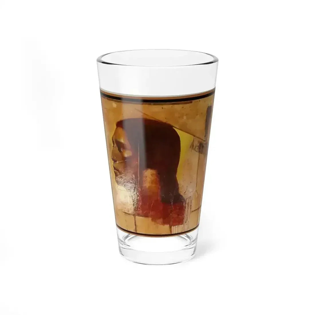 Ben Wright, Sweet Grass (Native Americans in Art) Pint Glass 16oz 16oz - Go Mug Yourself