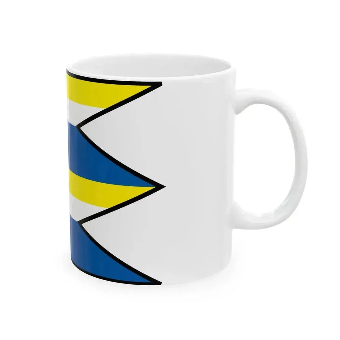Benadikova Liptovsky Mikulas Flag (Slovakia) White Coffee Mug - Go Mug Yourself