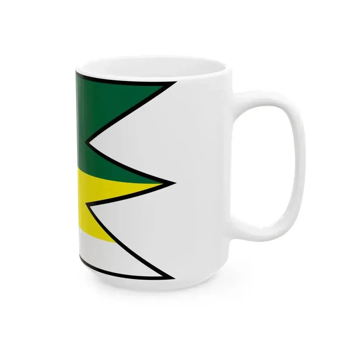 Benadikovce Svidnik Flag (Slovakia) White Coffee Mug - Go Mug Yourself