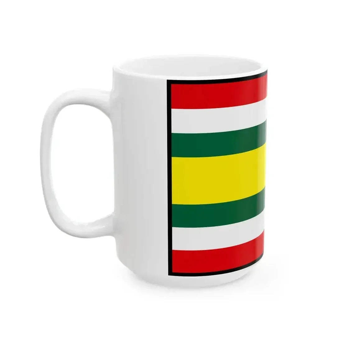 Benadovo Namestovo Flag (Slovakia) White Coffee Mug - Go Mug Yourself