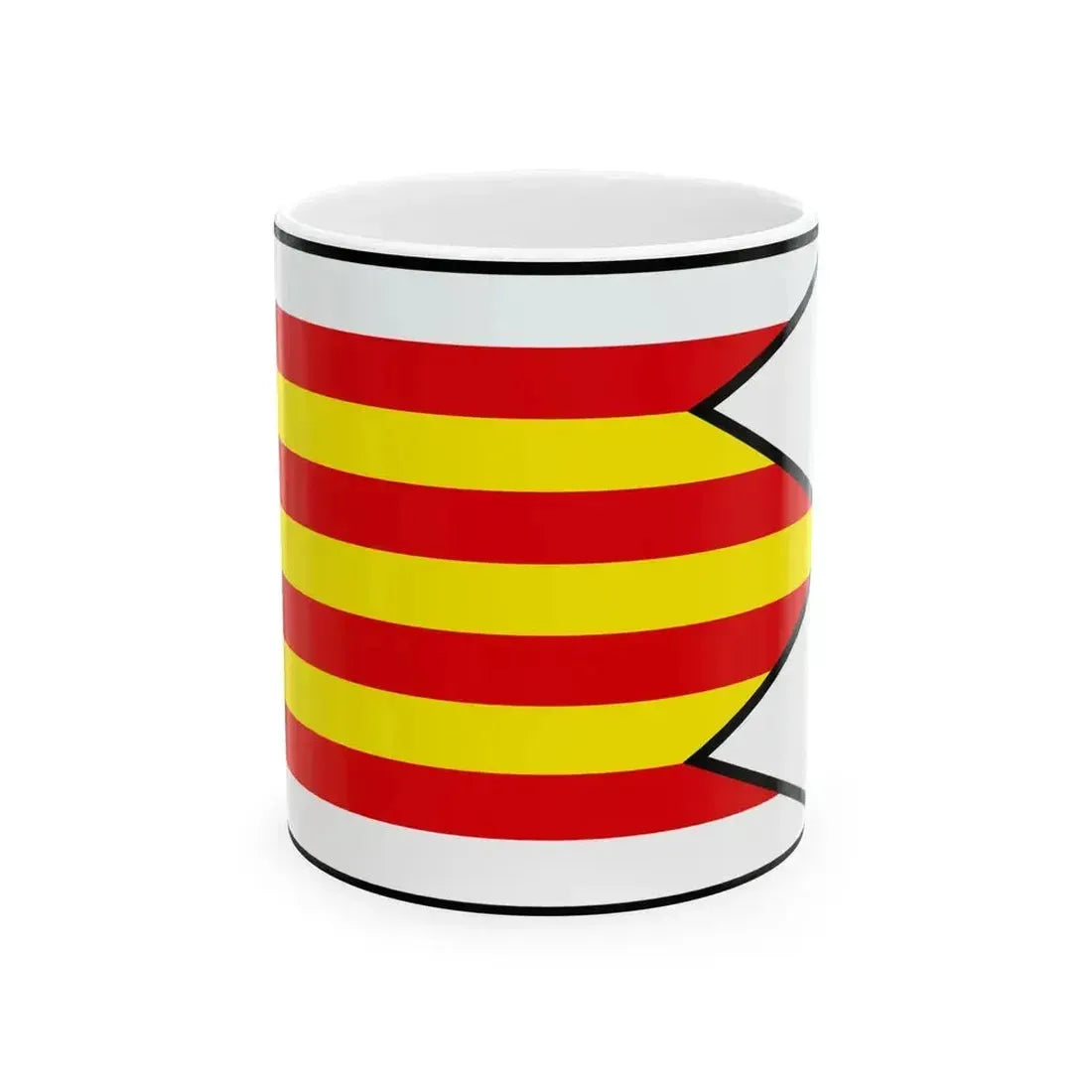 Benatina Sobrance Flag (Slovakia) White Coffee Mug 11oz - Go Mug Yourself