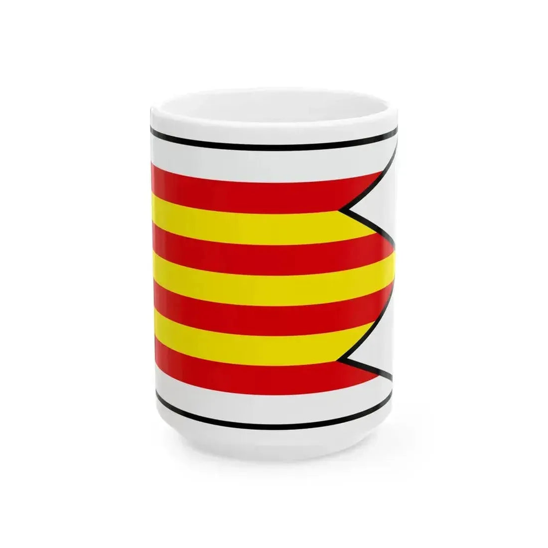 Benatina Sobrance Flag (Slovakia) White Coffee Mug 15oz - Go Mug Yourself