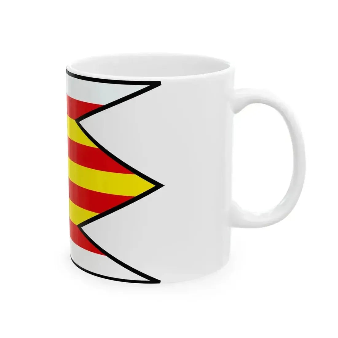 Benatina Sobrance Flag (Slovakia) White Coffee Mug - Go Mug Yourself