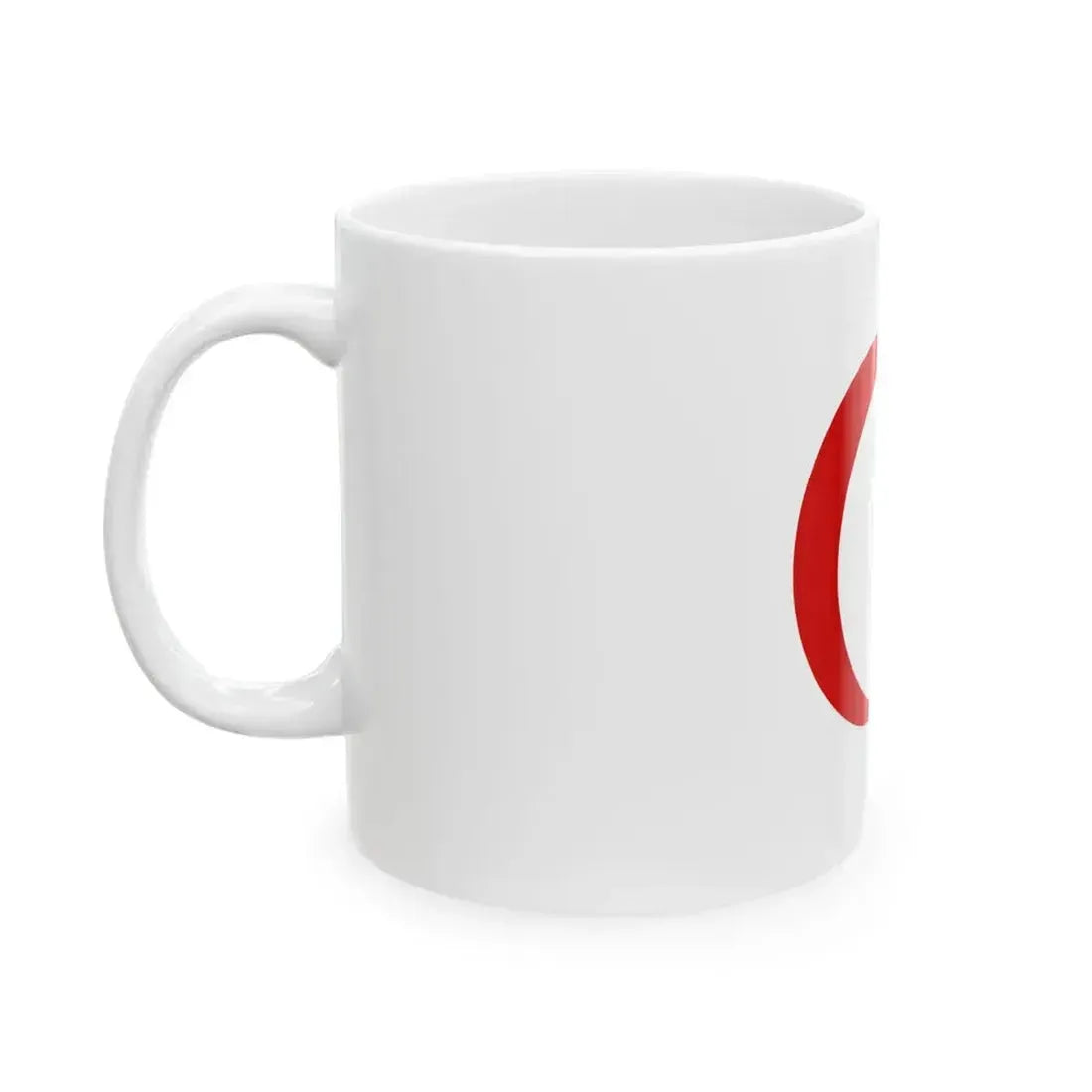 Bendera Tengku Mahkota Johor (Malaysia) White Coffee Mug - Go Mug Yourself
