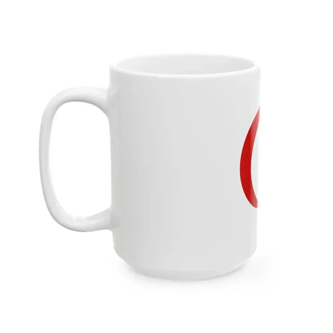 Bendera Tengku Mahkota Johor (Malaysia) White Coffee Mug - Go Mug Yourself
