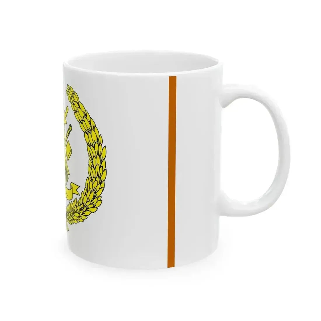 Bendera Tubuh Sultan Terengganu (Malaysia) White Coffee Mug - Go Mug Yourself