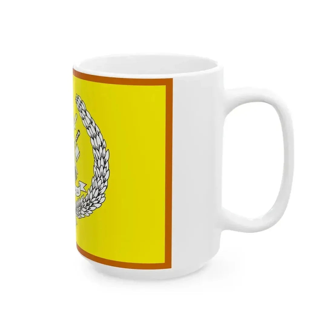 Bendera Tubuh Tengku Ampuan Besar Terengganu (Malaysia) White Coffee Mug - Go Mug Yourself