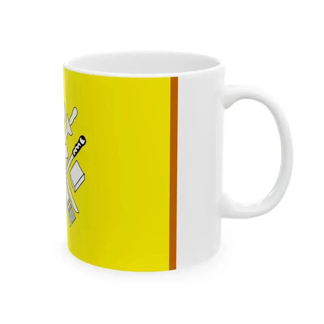 Bendera Tubuh Yang Di-Pertuan Muda Terengganu (Malaysia) White Coffee Mug - Go Mug Yourself