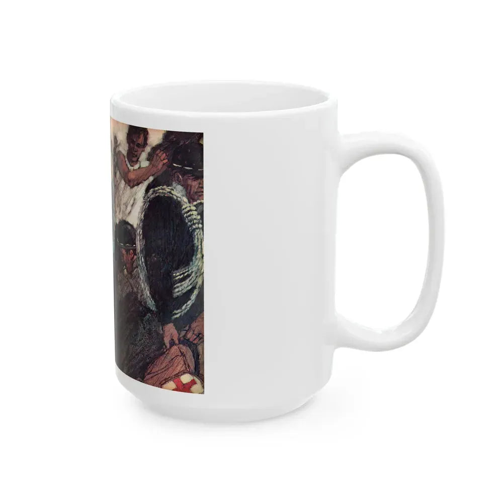 Beneath The Surface, Homes & Gardens, 1965 - White Coffee Mug - Go Mug Yourself