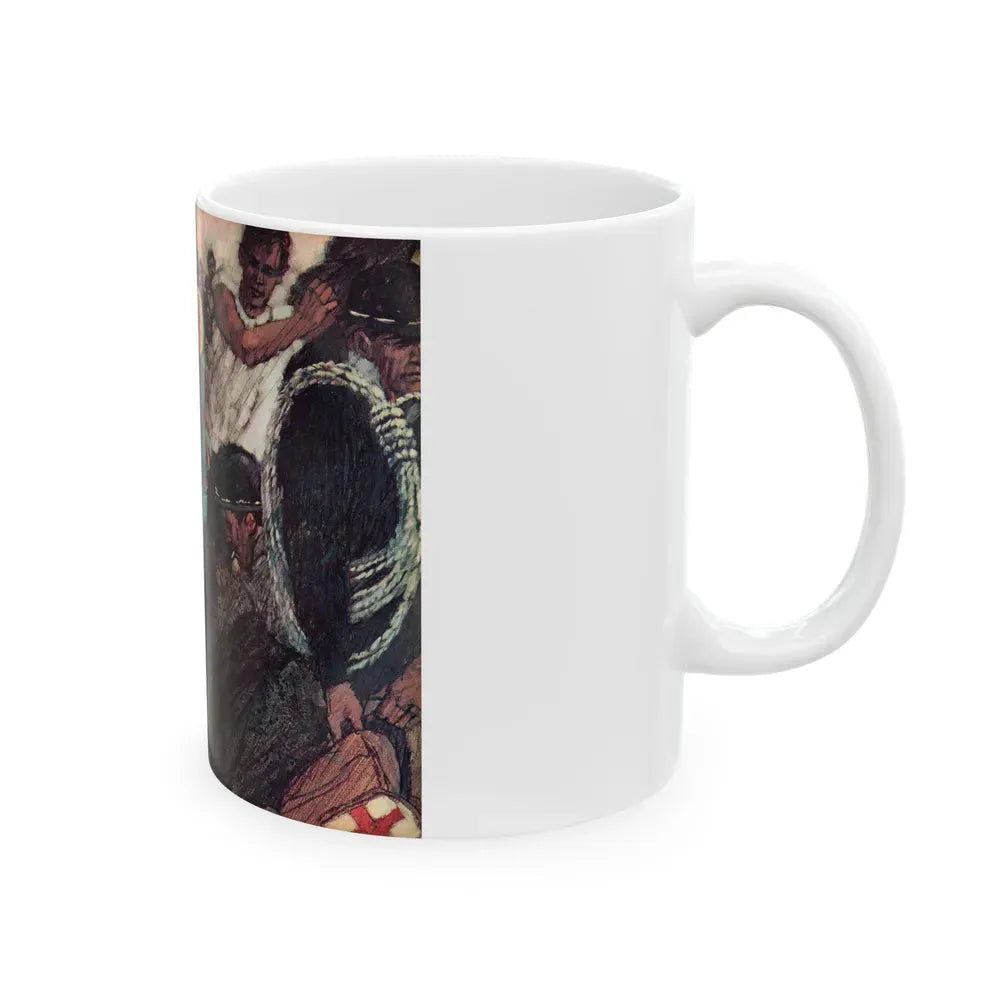 Beneath The Surface, Homes & Gardens, 1965 - White Coffee Mug - Go Mug Yourself