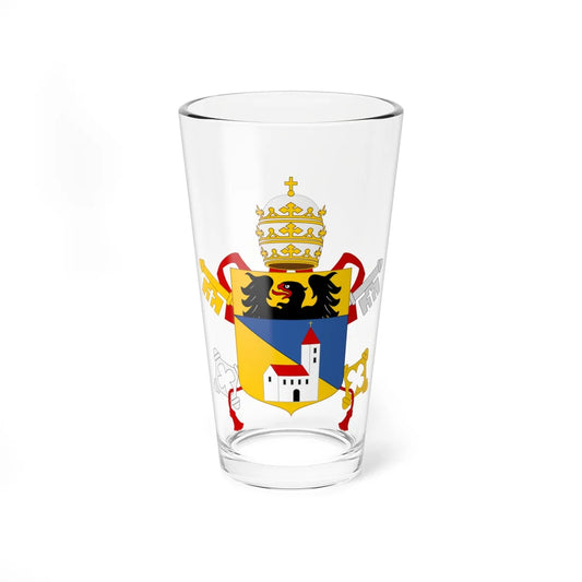 Benedetto XV (Italy) (Coat of Arms) Pint Glass 16oz 16oz - Go Mug Yourself