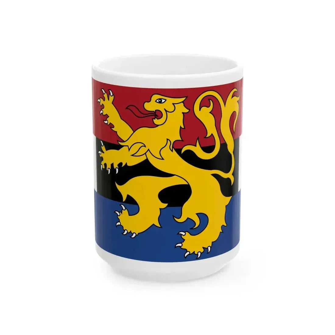 Benelux vlag (Netherlands) White Coffee Mug 15oz - Go Mug Yourself