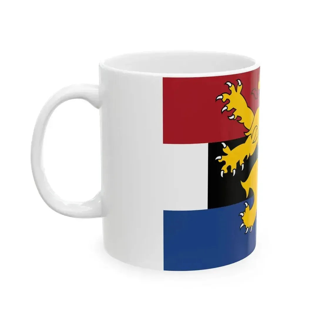 Benelux vlag (Netherlands) White Coffee Mug - Go Mug Yourself