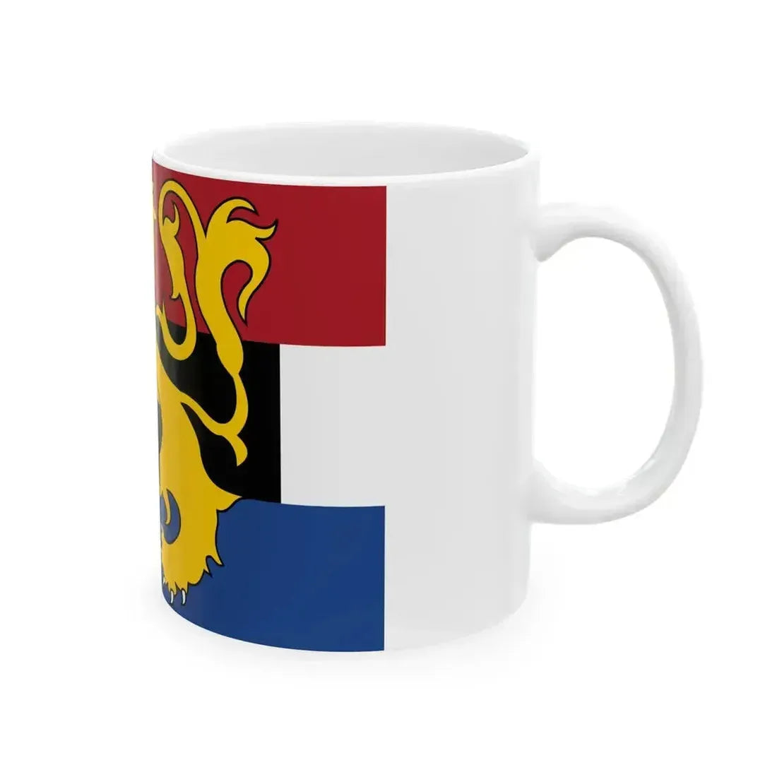Benelux vlag (Netherlands) White Coffee Mug - Go Mug Yourself