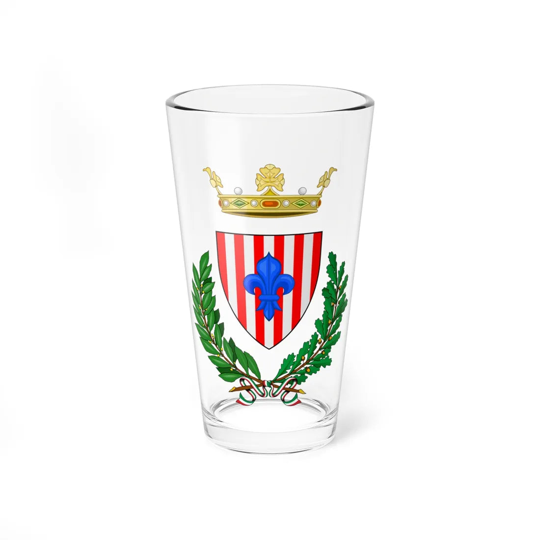 Benevello-Stemma (Italy) (Coat of Arms) Pint Glass 16oz - Go Mug Yourself