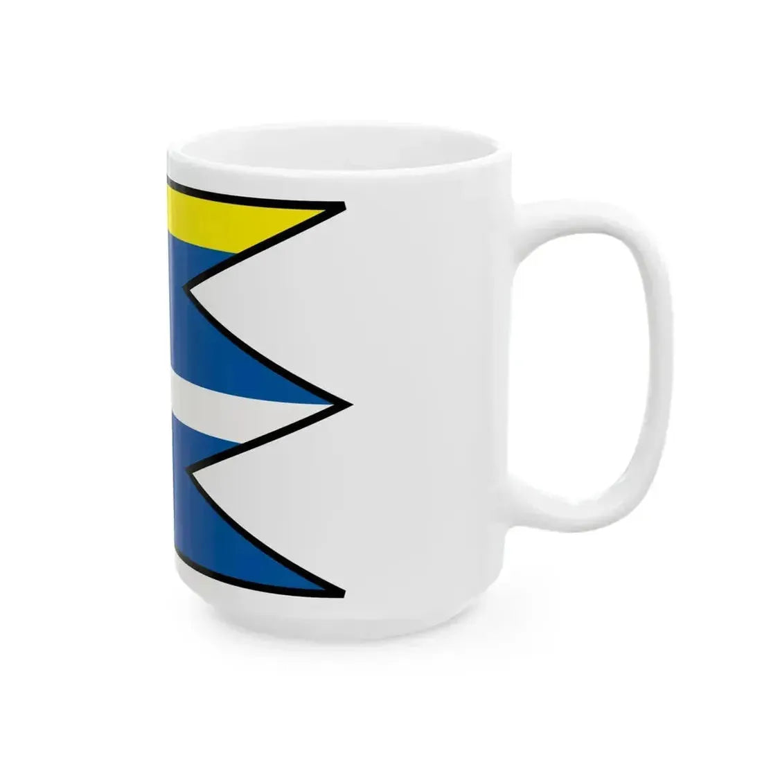Beniakovce Kosice Okolie Flag (Slovakia) White Coffee Mug - Go Mug Yourself