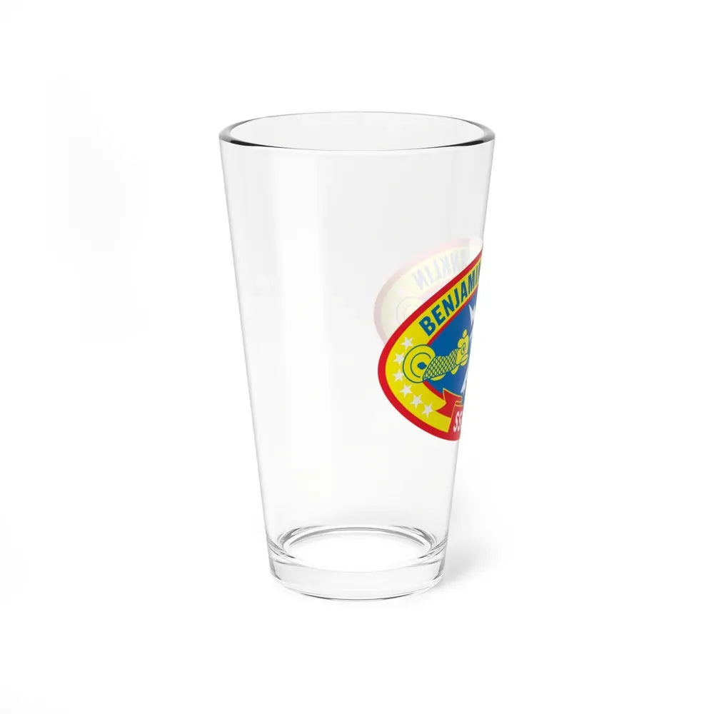 Benjamin Franklin SSBN 640 (U.S. Navy) Pint Glass 16oz - Go Mug Yourself