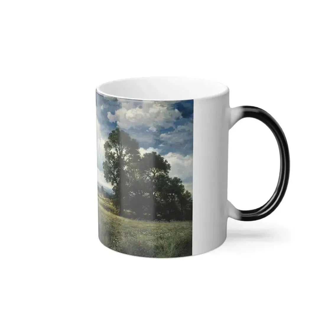 Benjamin Williams Leader (1831-1923) A Summer's Day - When The South Wind Congregates In Crowds The Flo-0 - Color Changing Mug 11oz - Go Mug Yourself