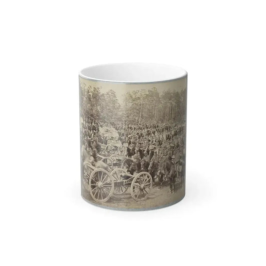 Benson's Horse Battery (M. 2D U.S. Art'y) Near Fair Oaks, Va., June 1862 (U.S. Civil War) Color Changing Coffee Mug 11oz Default Title - Go Mug Yourself