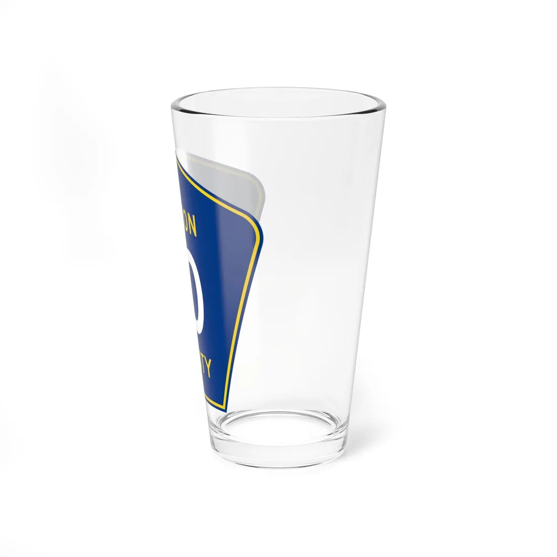 Benton County 10 MN (Minnesota) (Road Sign) Pint Glass 16oz - Go Mug Yourself