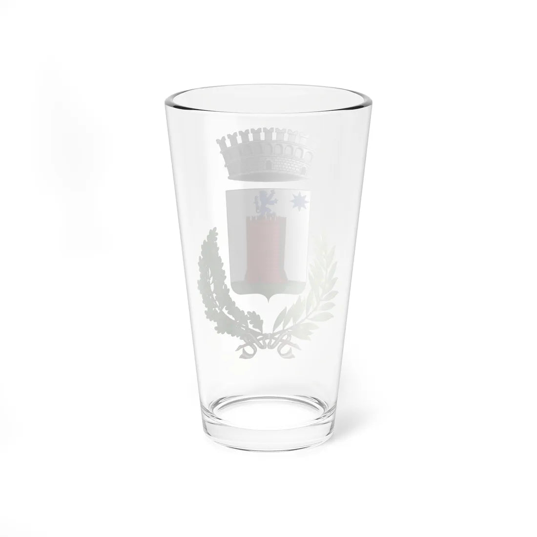 Bereguardo-Stemma (Italy) (Coat of Arms) Pint Glass 16oz - Go Mug Yourself