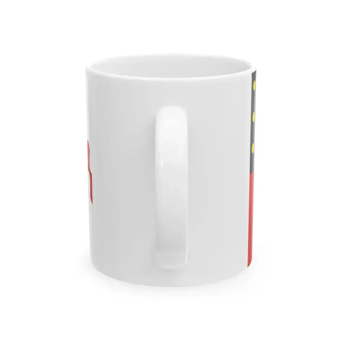 Berg en Dal vlag (Netherlands) White Coffee Mug - Go Mug Yourself