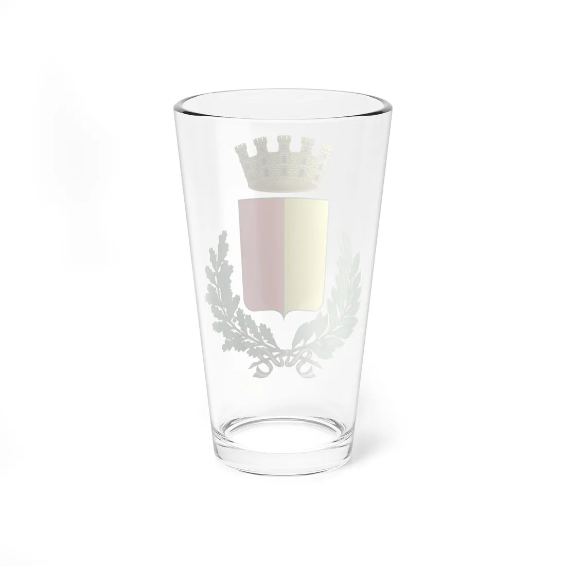 Bergamo-Stemma (Italy) (Coat of Arms) Pint Glass 16oz - Go Mug Yourself