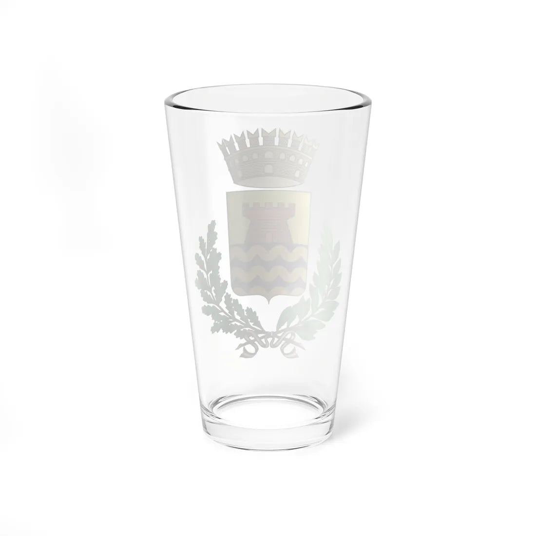 Bergeggi-Stemma (Italy) (Coat of Arms) Pint Glass 16oz - Go Mug Yourself