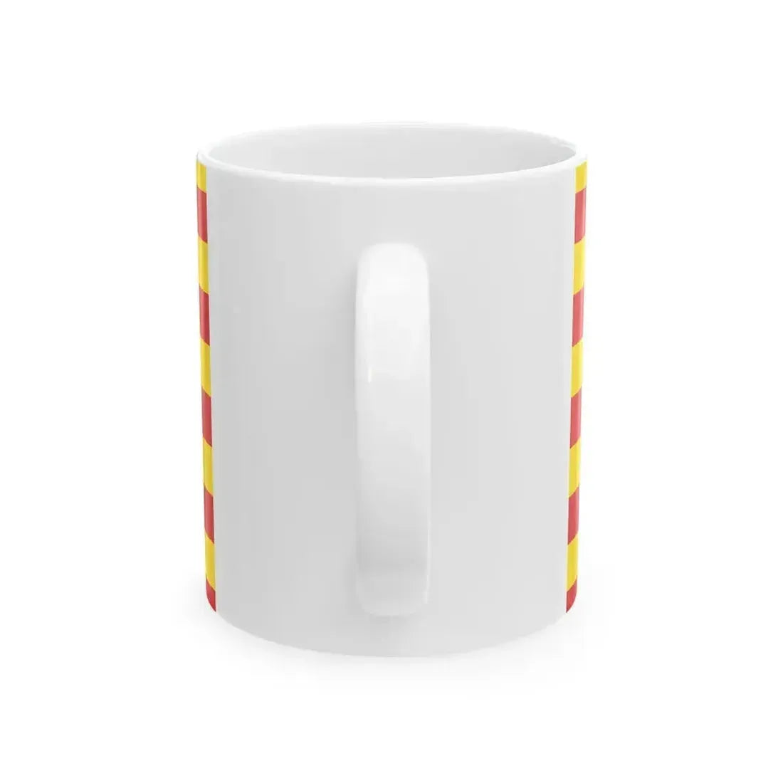 Beringen vlag (Belgium) White Coffee Mug - Go Mug Yourself