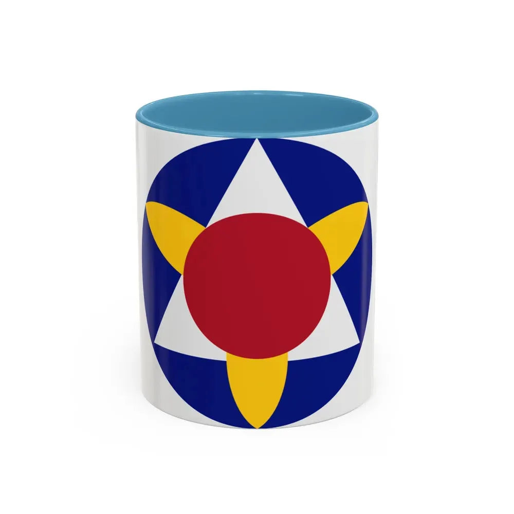 Bermuda Base Command (U.S. Army) Accent Coffee Mug 11oz Light Blue - Go Mug Yourself