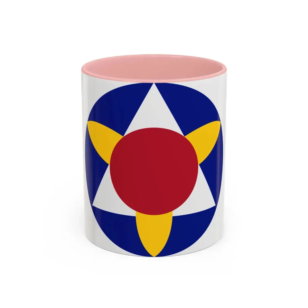 Bermuda Base Command (U.S. Army) Accent Coffee Mug 11oz Pink - Go Mug Yourself