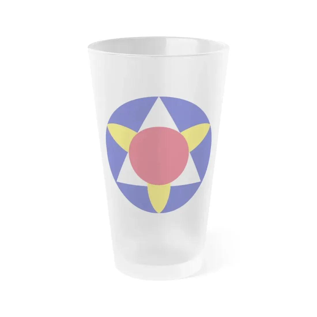 Bermuda Base Command (U.S. Army) Frosted Pint Glass 16oz Default Title - Go Mug Yourself