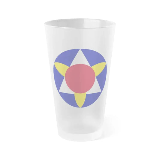 Bermuda Base Command (U.S. Army) Frosted Pint Glass 16oz Default Title - Go Mug Yourself