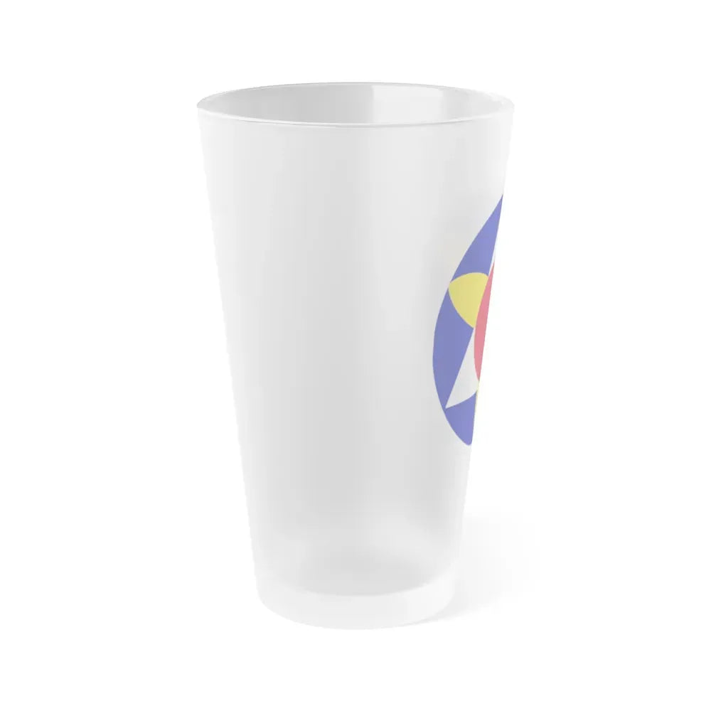 Bermuda Base Command (U.S. Army) Frosted Pint Glass 16oz - Go Mug Yourself