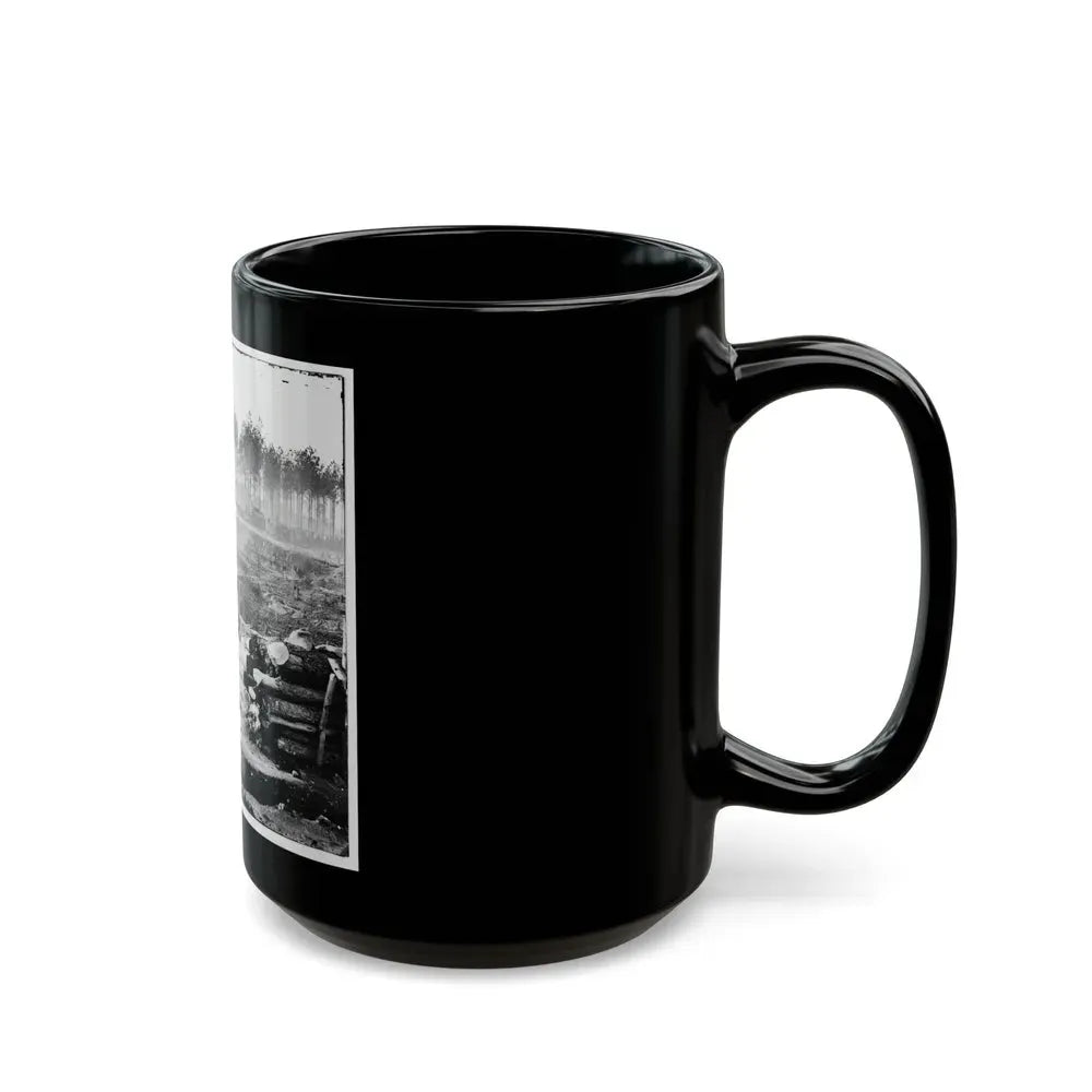 Bermuda Hundred, Va. Federal Earthworks On Left Of The Line, Near Point Of Rocks (U.S. Civil War) Black Coffee Mug - Go Mug Yourself
