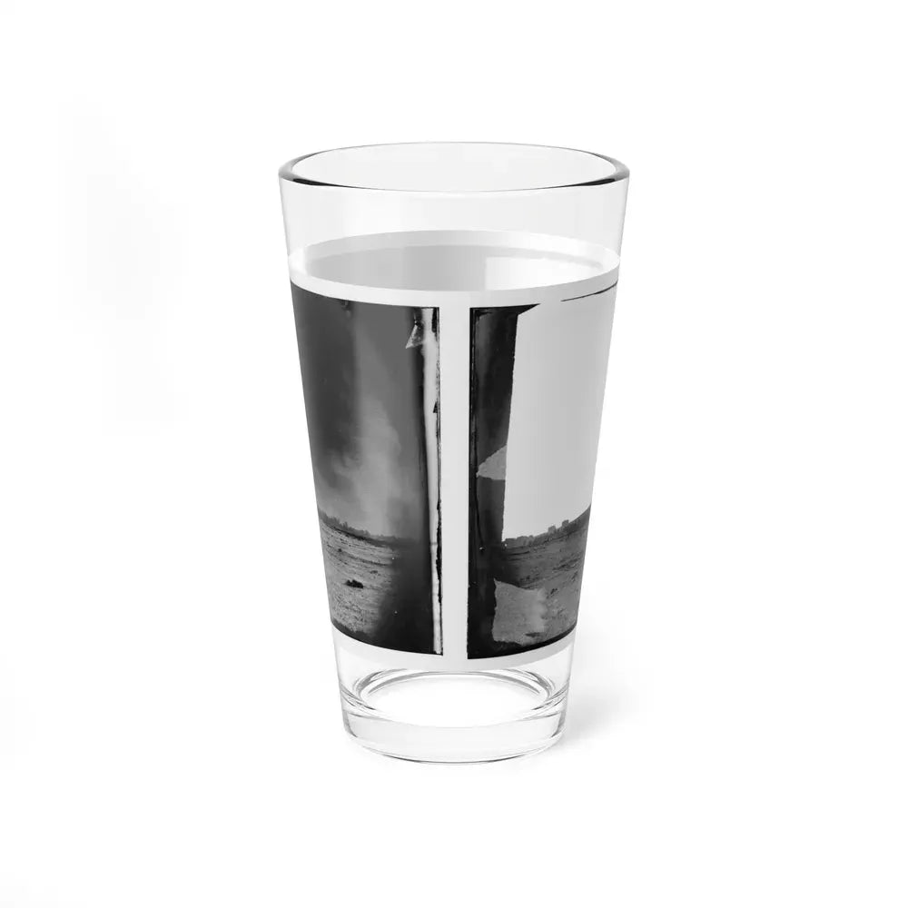 Bermuda Hundred, Virginia. Lookout Tower On Left Of Bermuda Hundred Line (U.S. Civil War) Pint Glass 16oz - Go Mug Yourself