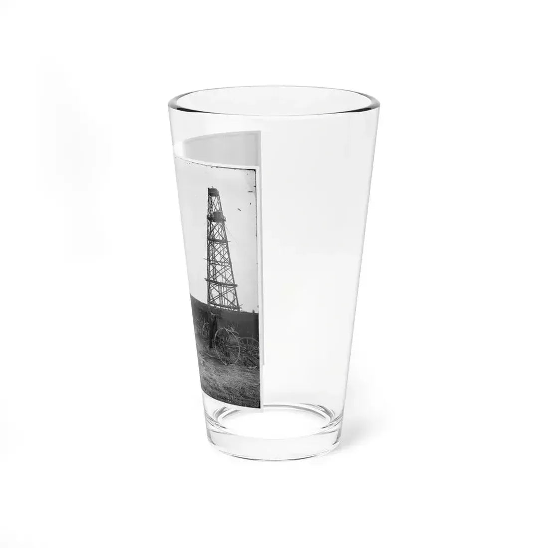 Bermuda Hundred, Virginia. Photographer At Butler's Signal Tower (U.S. Civil War) Pint Glass 16oz - Go Mug Yourself