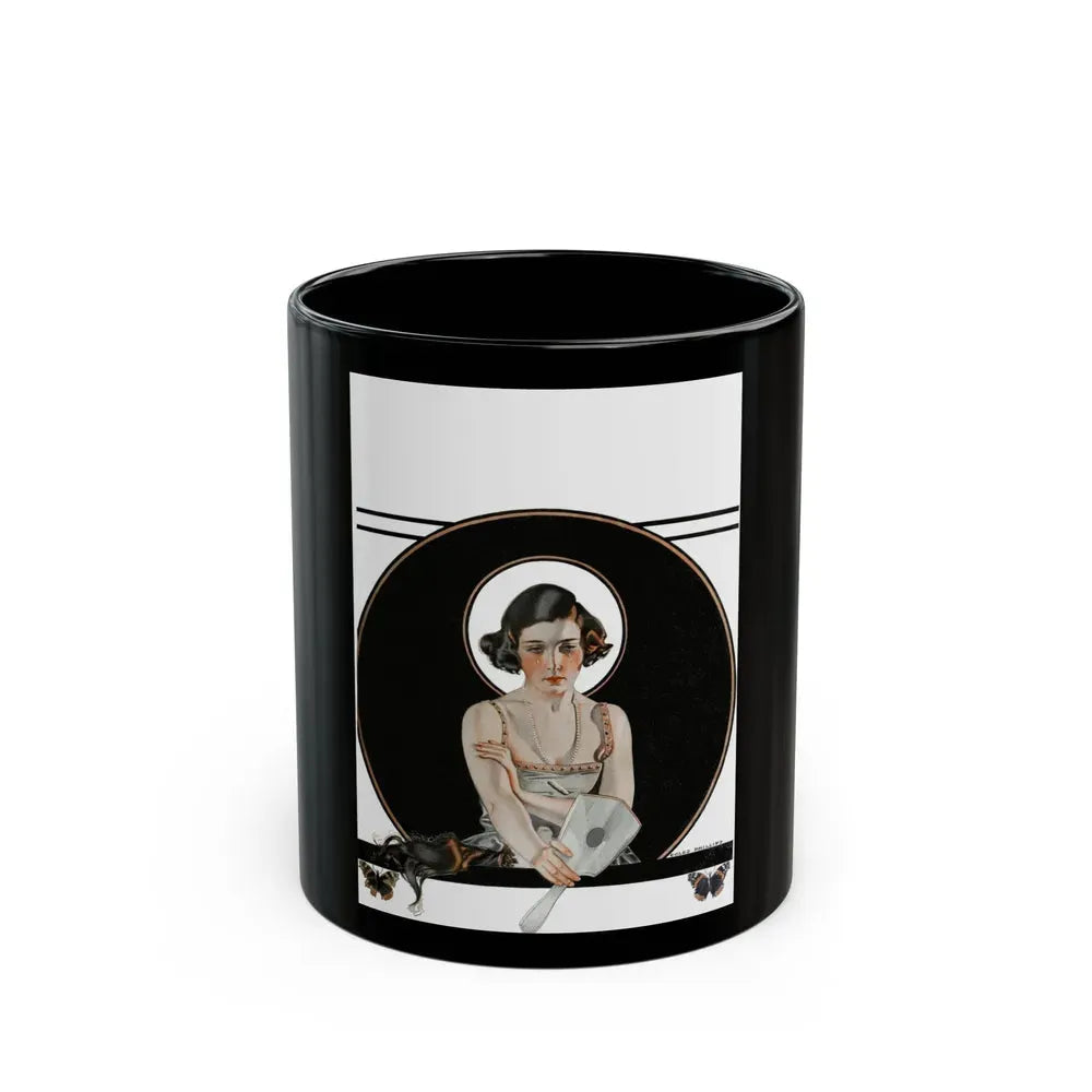 Bernice Bobs Her Hair, The Saturday Evening Post cover, November 6,1920 - Black Coffee Mug 11oz - Go Mug Yourself