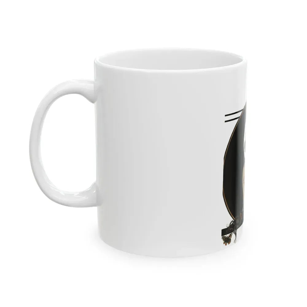 Bernice Bobs Her Hair, The Saturday Evening Post cover, November 6,1920 - White Coffee Mug - Go Mug Yourself