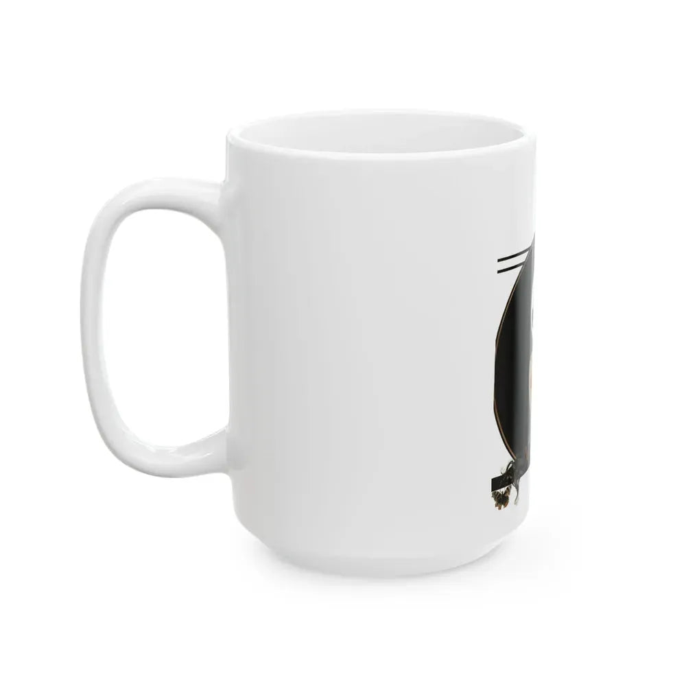 Bernice Bobs Her Hair, The Saturday Evening Post cover, November 6,1920 - White Coffee Mug - Go Mug Yourself