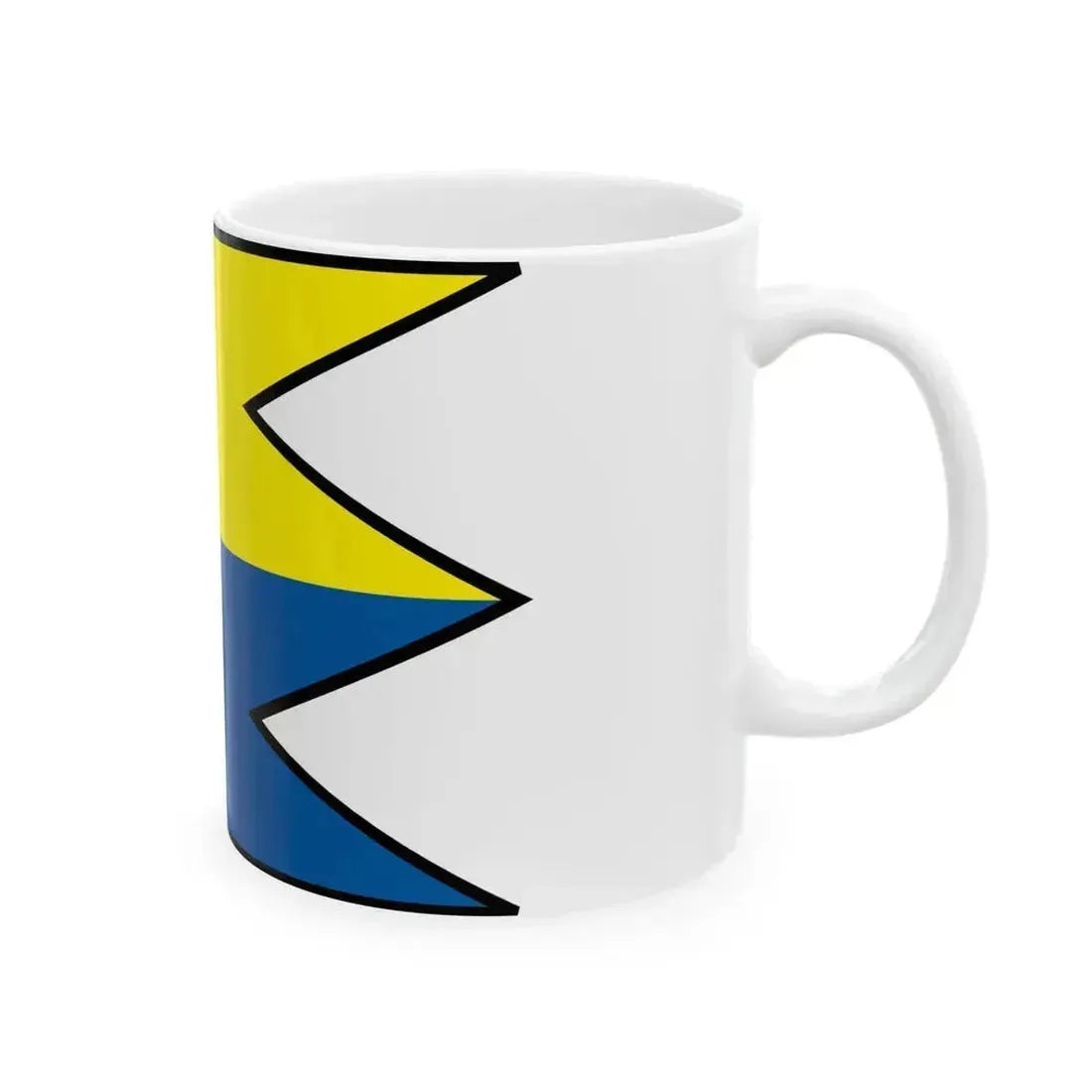 Bernolakovo Senec Flag (Slovakia) White Coffee Mug - Go Mug Yourself