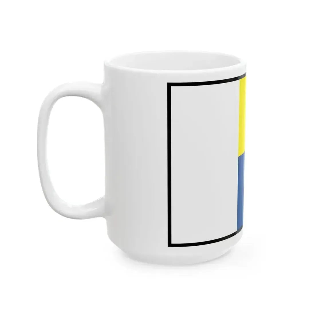 Bernolakovo Senec Flag (Slovakia) White Coffee Mug - Go Mug Yourself